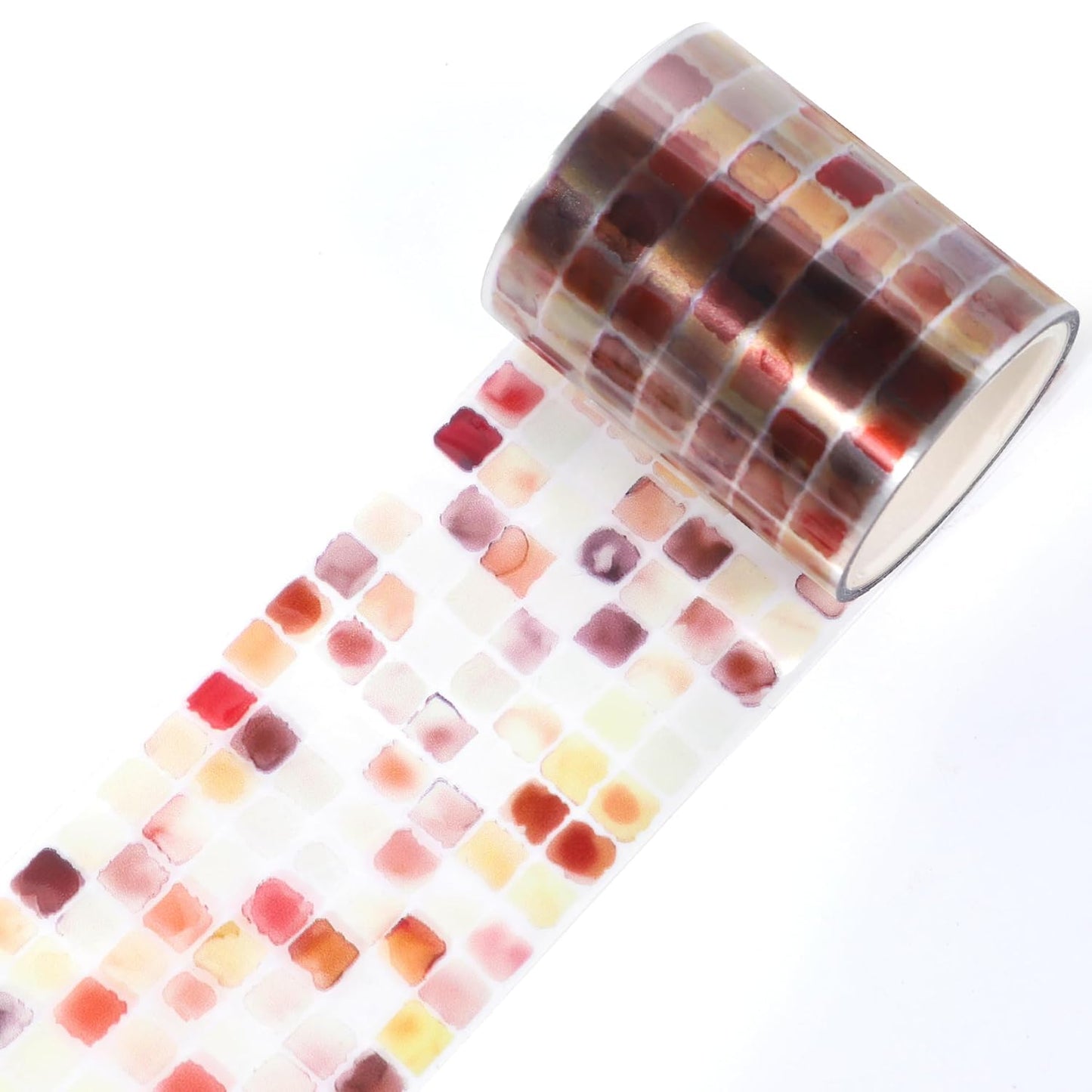 Brown PET Tape for Journal Scrapbooking - Sea Coral Beach PET Tapes Stickers for Crafts Journaling Scrapbook DIY Art Craft Gift Wrapping Supplies