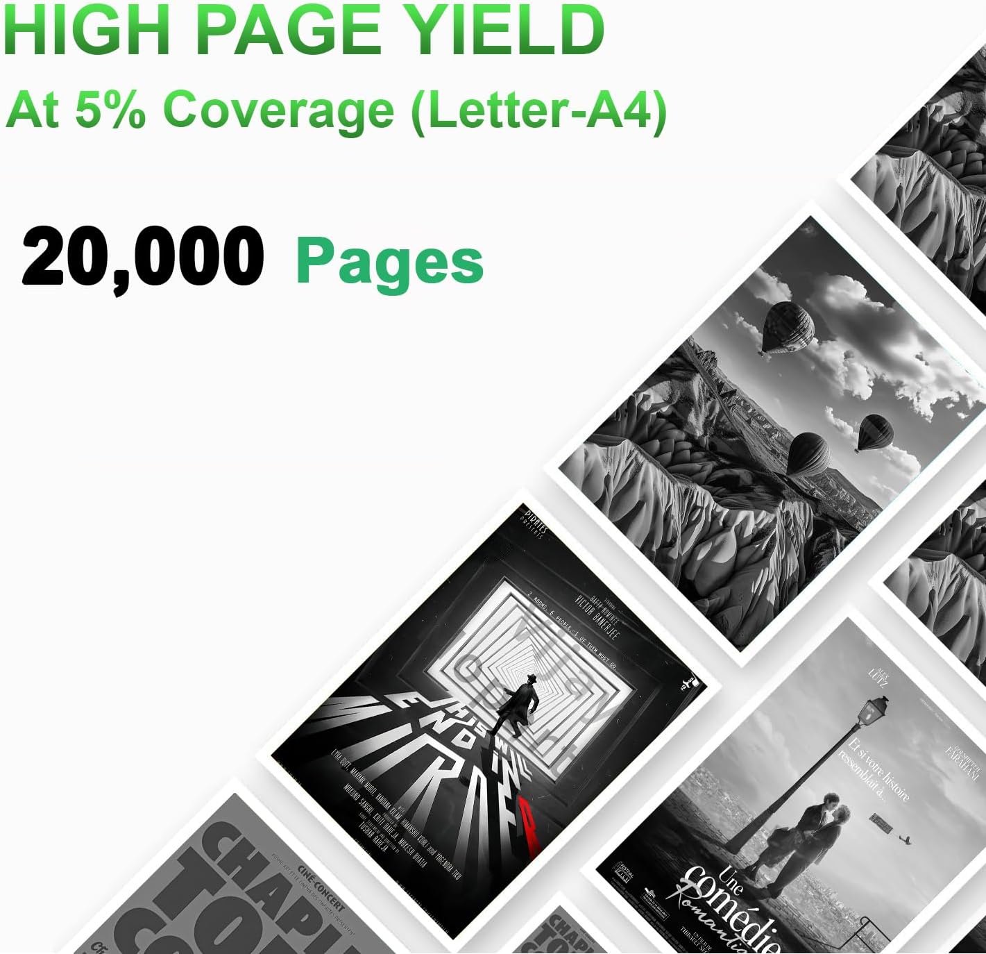 55B1X00 Remanufactured Toner Cartridge Compatible for Lexmark MX431 Toner,for Lexmark MX432 MS431 MX431 MS431dw MS431dn MX431adn MX431adw MX432adwe Printer, 20K Pages