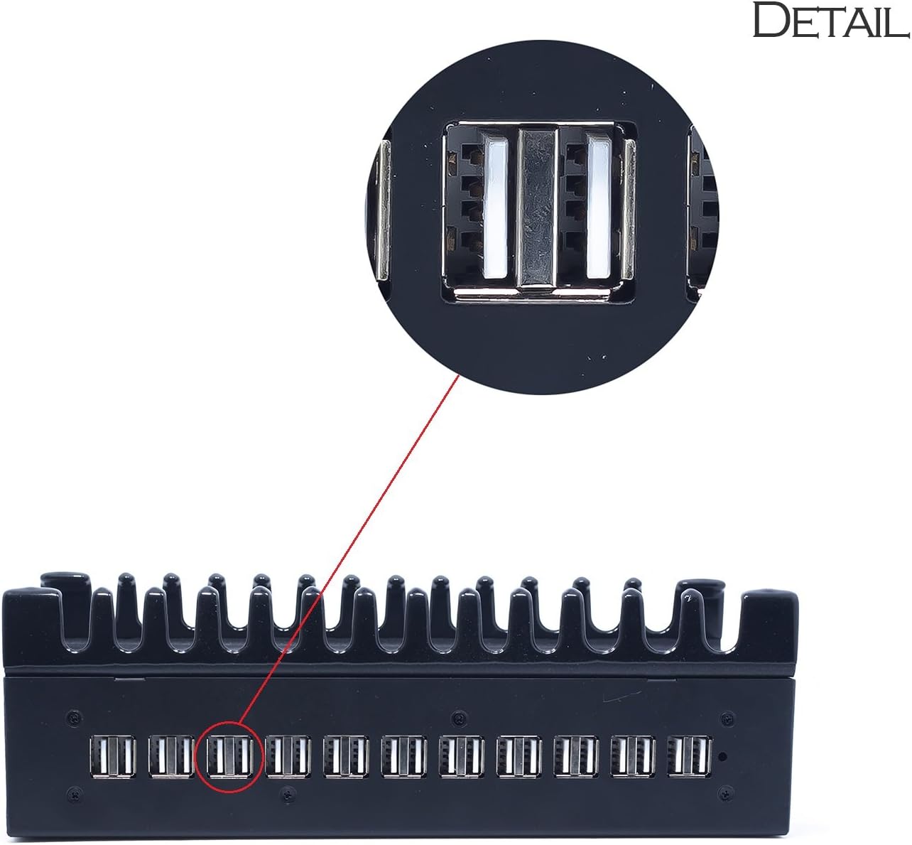 Multiport USB Charging Station for Party, 2023 New Stytle 22-Ports Charging Station for Multiple Smart Devices, Noninterference Multiport Desktop Charger for School Office Hotel Shopping Malls