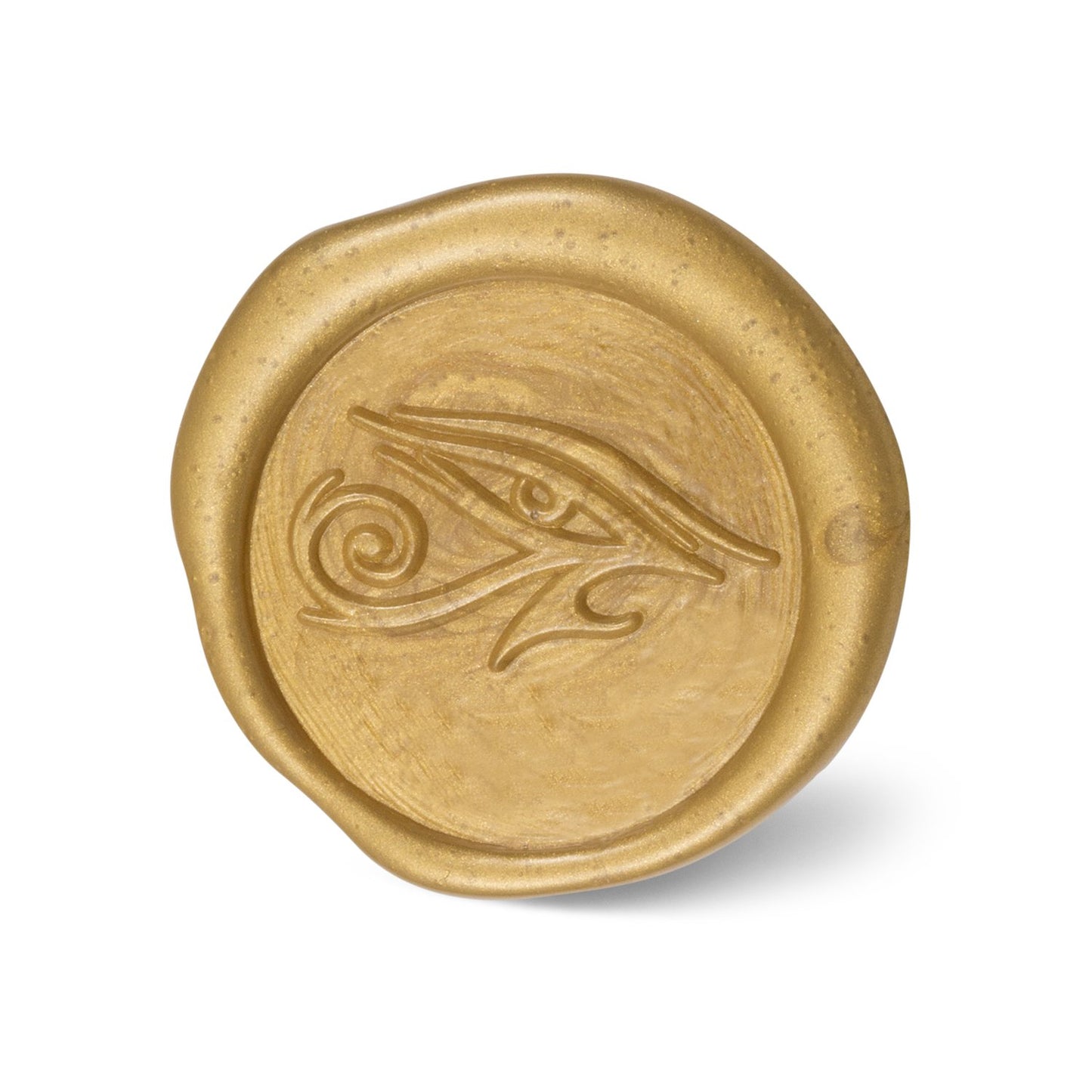 Mceal Wax Seal Stamp, Brass Head with Rosewood Handle, 1.2"(30mm) Dia, (Eye of Horus)