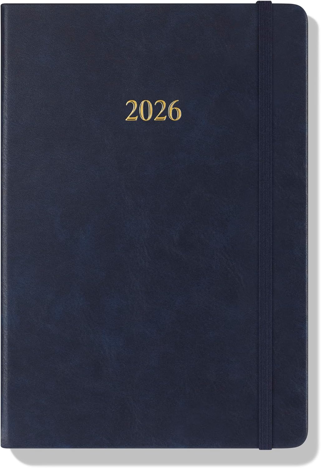 Wykeham's Executive 2026 Daily Journal Planner – US Public Holidays & Format – Customization Available (Royal Blue, 8.5"×5.5")