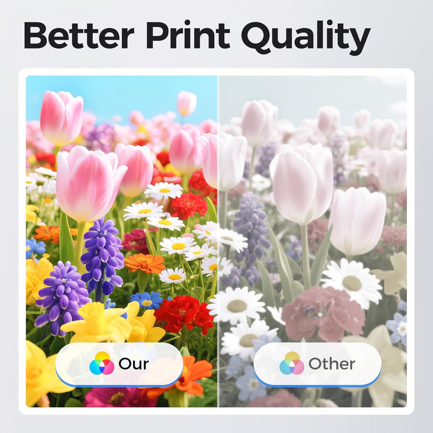 6022 6027 Toner Cartridge Set 4-Pack Replacement for Xerox 106R02759 106R02756 106R02757 106R02758 Compatible with Xerox Phaser 6020 6022 WorkCentre 6025 6027 Color Printer Black Cyan Magenta Yellow