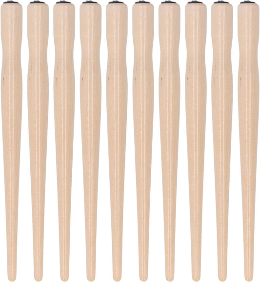 10 Pcs Nib Pen Holder, Dip Pen Set Comic Dip Wooden Pen Nib Holder for Art Painting English Calligraphy (Wood Color)