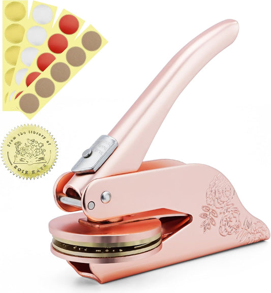 Book Embosser Personalized | Embosser Stamp Custom | Ex Libris | Book Stamp Personalized | from The Library of | Floral Book Press | Library Stamp Personalized