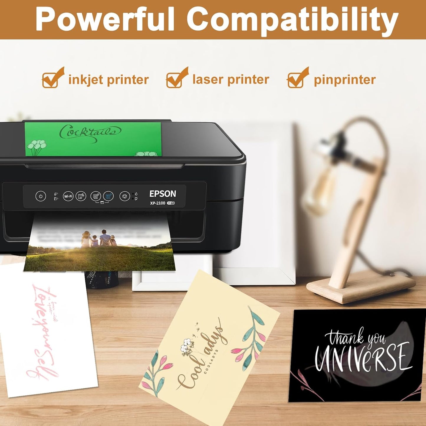 28 Sheets Bright White Cardstock 8.5 x 11 Certificate Paper, 92lb/250gsm White Card Stock Printer Paper for DIY Cards, Wedding, Business Cards, Menus, Invitations