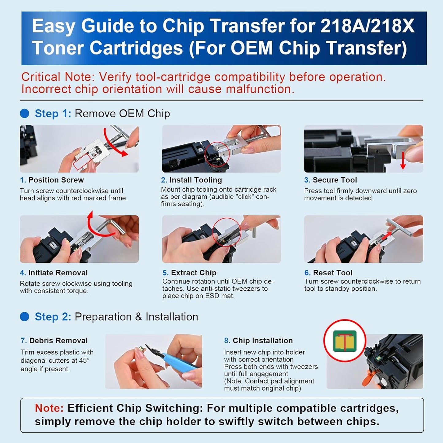InkNI 218A Toner Cartridges 4 Pack (No Chip) Replacement for HP 218A W2180A for HP 218X for HP Color Laserjet Pro MFP 3301FDW 3201DW 3301SDW 3301CDW Printer Ink W2180X High Yield (4 Pack, B/C/Y/M)
