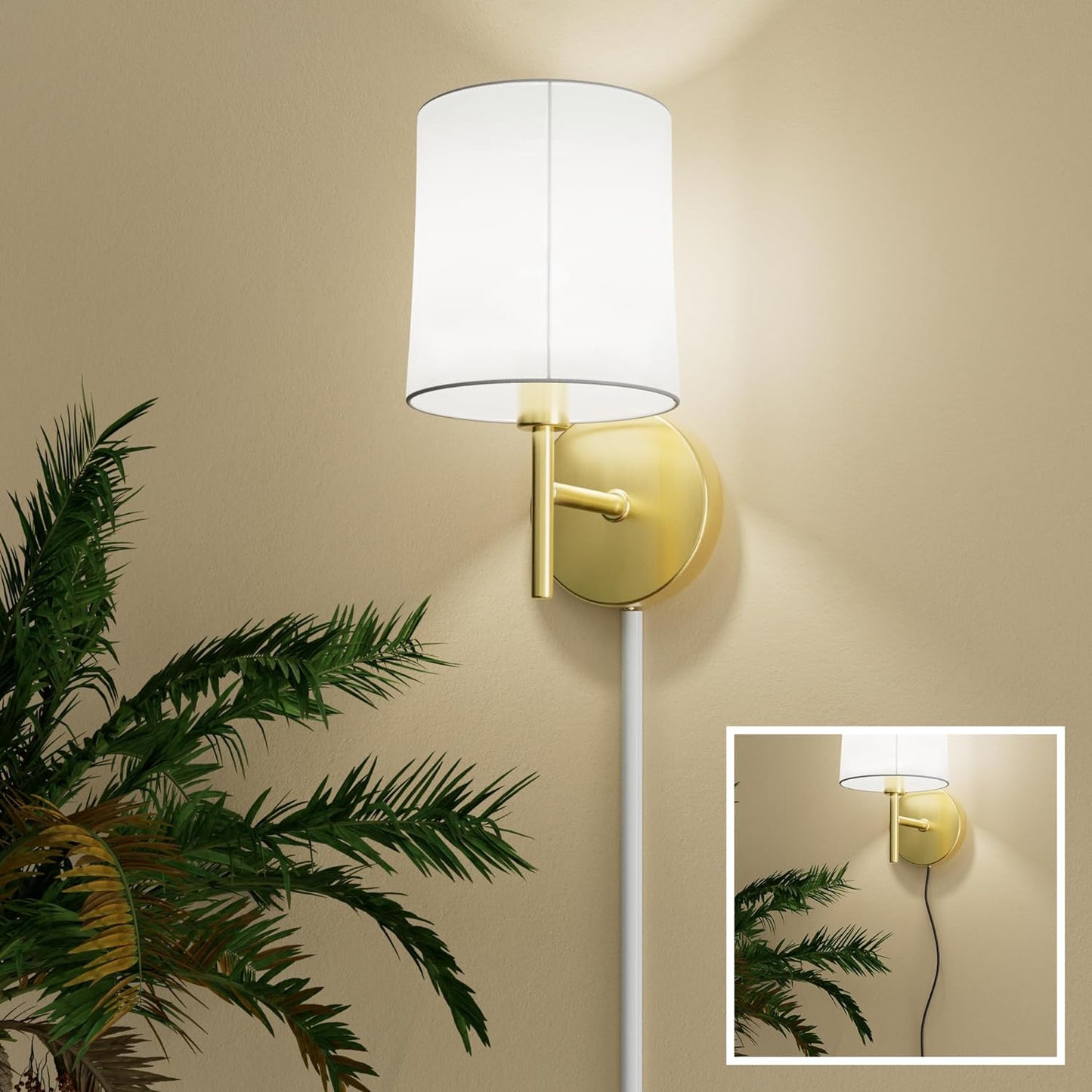 D-Line Half Round Cord Hider, Patented Cable Cover, Hide TV Wall Mount Wires, Raceway for Cords, Decorative Wire Covers, Paintable, Adhesive Cable Concealer, 8X 0.78in W x 0.39in H x 39in L,White