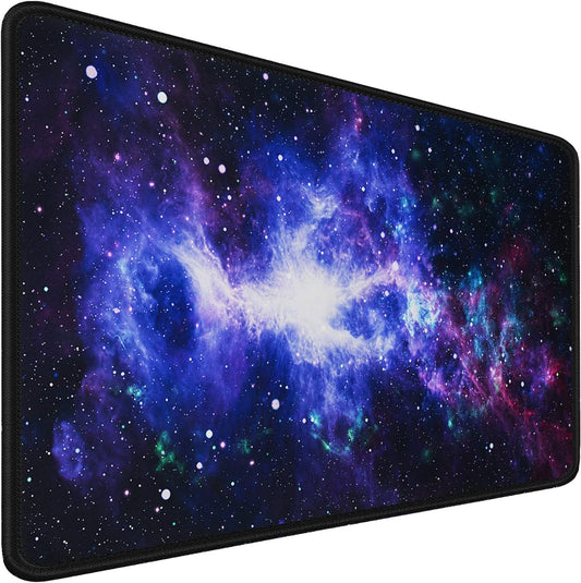 Large Mouse Pad, 31.5x15.7 inch Large Gaming Extended Computer Keyboard Mouse Mat, Water Resist Non-Slip Mousepad Rubber Base Long XXL Desk Mouse Pad for Work & Gaming, Office & Home