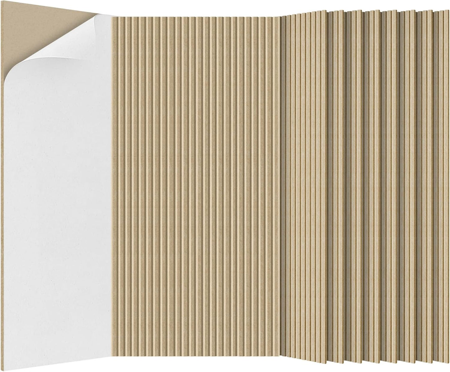10 Pack Acoustic Panels,47.2x23.6x0.4 inch Acoustic Wall Panels,Large Soundproof Panels,Self-Adhesive Sound Proof Panels for Walls,Acoustic Treatment for Recording Studio&Office,Camel