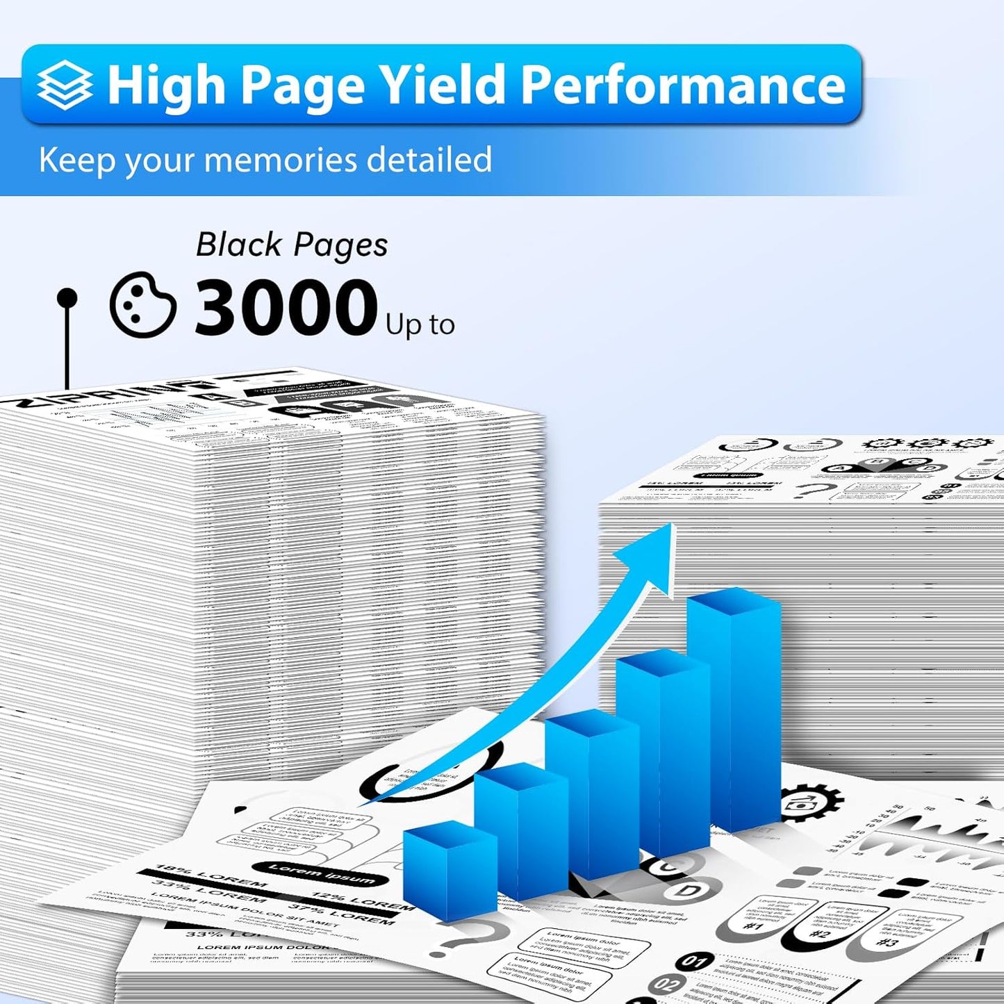 TN229XL Black Toner TN229XLBK 2 Pack Compatible Replacement for Brother TN229XL TN229 Black Toner Cartridges for Brother MFC-L3780CDW HL-L3280CDW MFC-L3720CDW HL-L3220CDW Printer