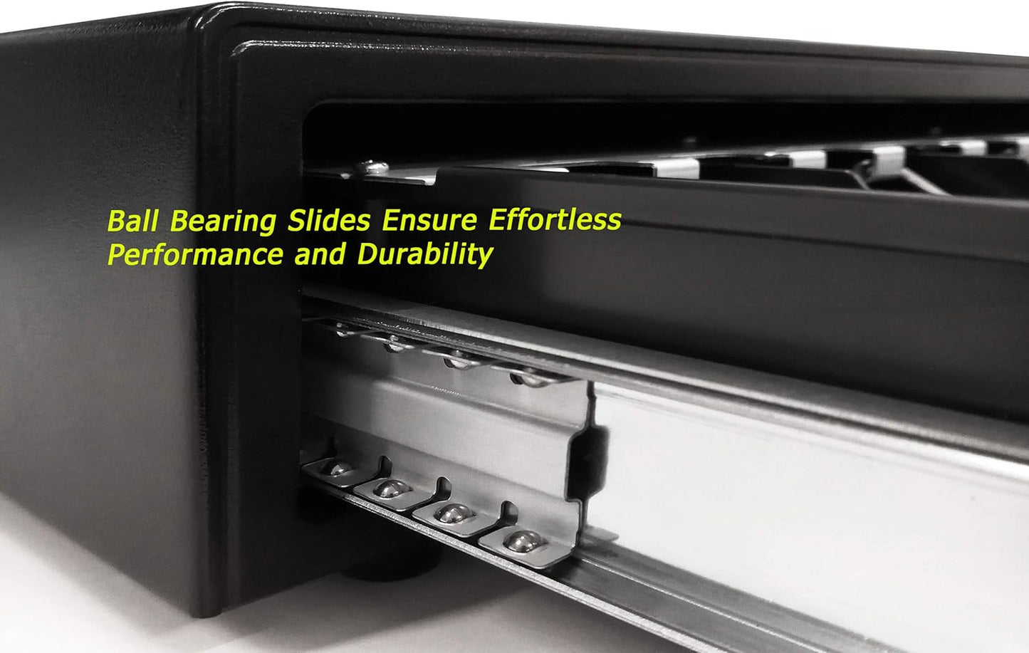 HK SYSTEMS 16" POS Cash Drawer Stainless Steel Front, Ball bearing slide, Heavy Duty POS with Removable Tray 5Bill/5Coin