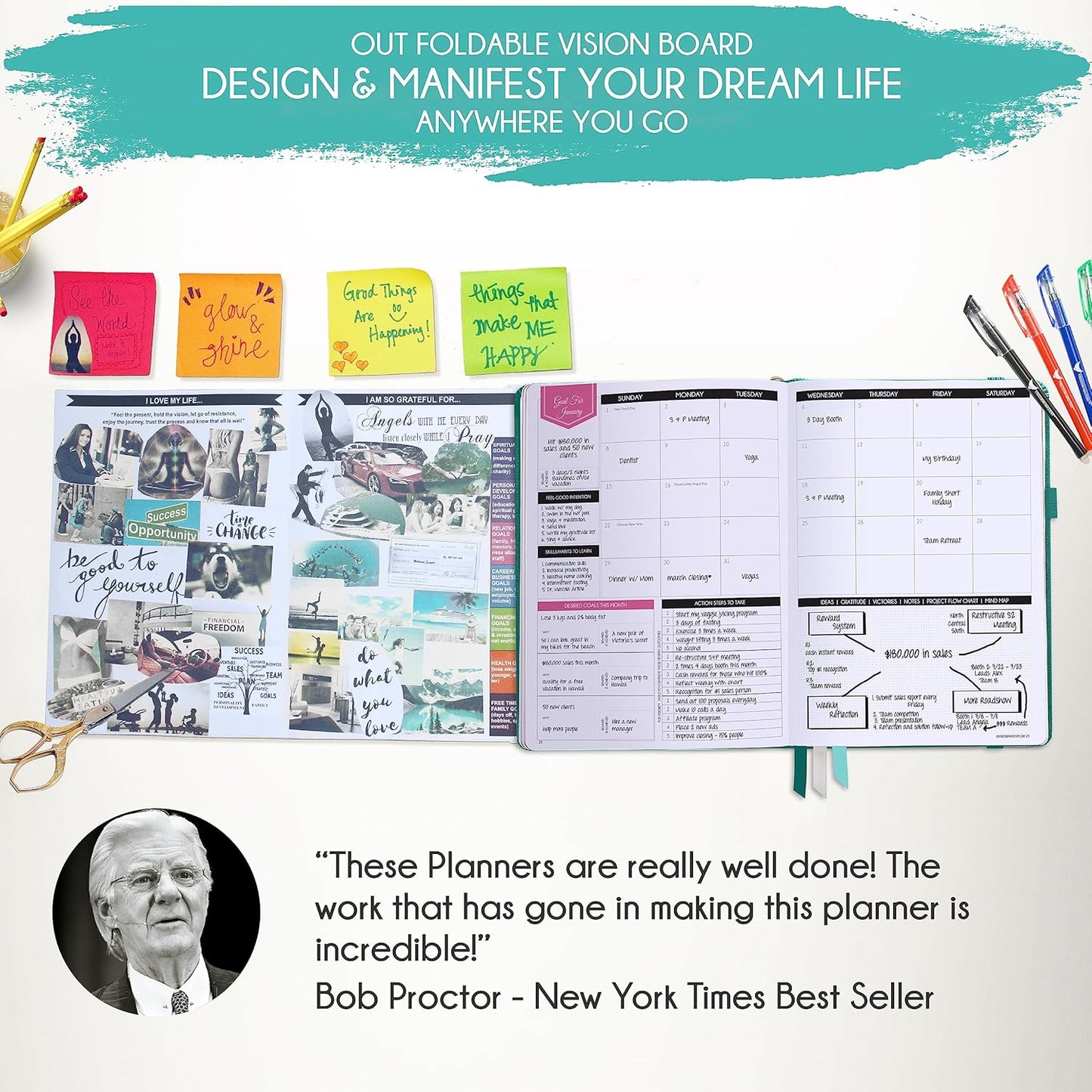 2025-2026 Planner Weekly and Monthly | 16-Month Life Planner to Increase Focus & Productivity | Reduce Overwhelm & Achieve Your Biggest Goals | Include Gift Box & Stickers | Sep 2025-Dec 2026