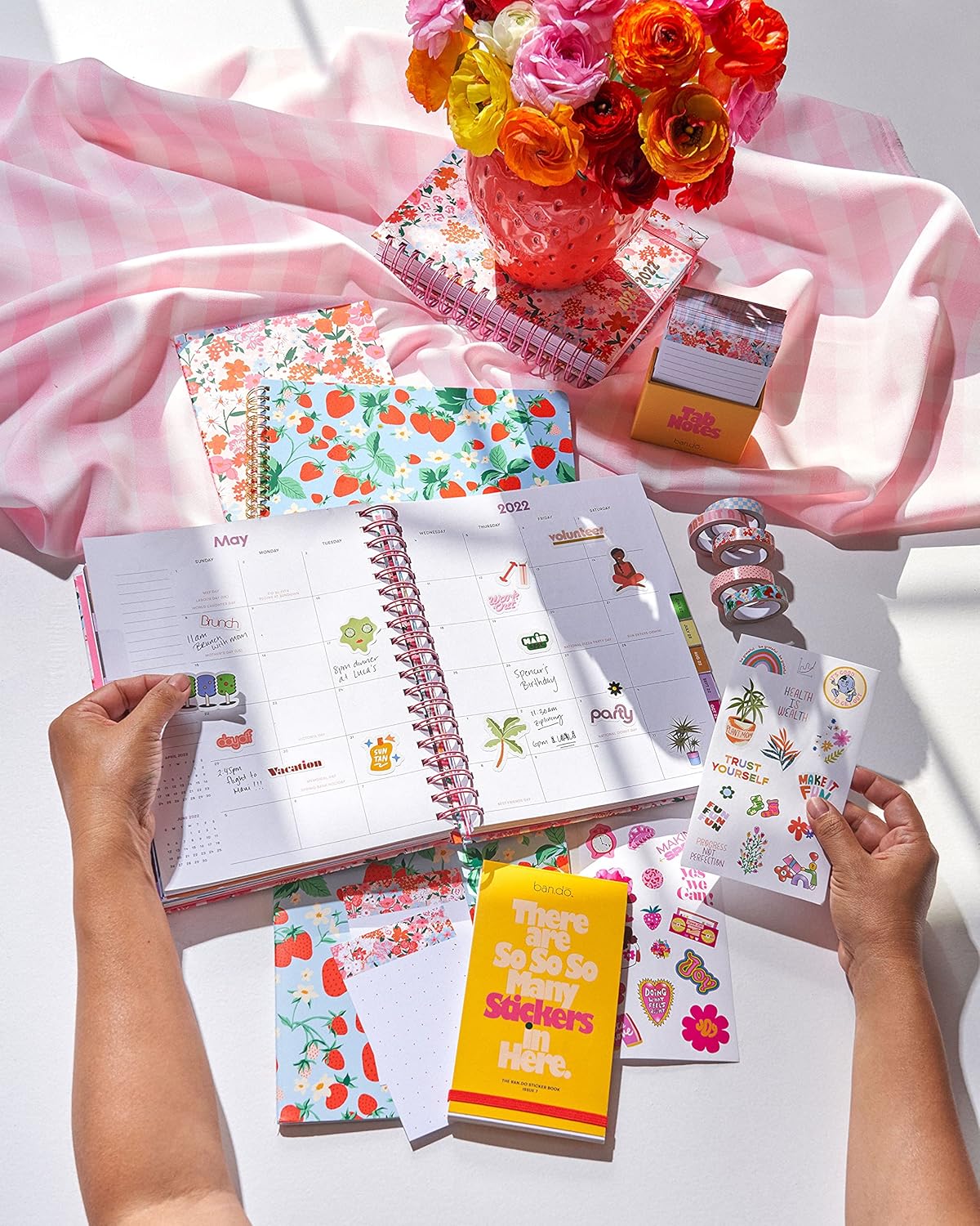 ban.do Sticker Book with Over 700 Assorted Stickers and 35 Sheets with Fun/Colorful/Aesthetic Pack for Scrapbooking Planners or Journals, Issue 7